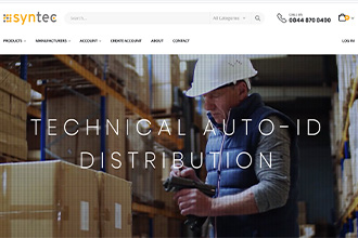 Picture of syntec-disti.co.uk distribution website
